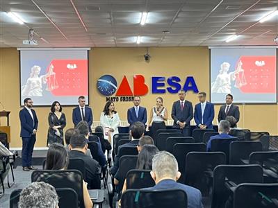 Foto da Notícia: Gisela Cardoso destaca forte atuação da OAB-MT para qualificar advocacia do setor para demandas nacionais e internacionais