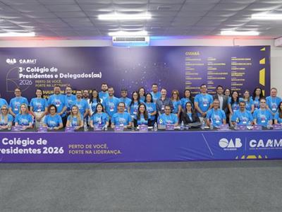 Foto da Notícia: Carta de Cuiabá sela compromissos prioritários da advocacia mato-grossense